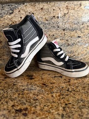 Vans Sk8-Hi Skate Shoe - Baby / Toddler - Black